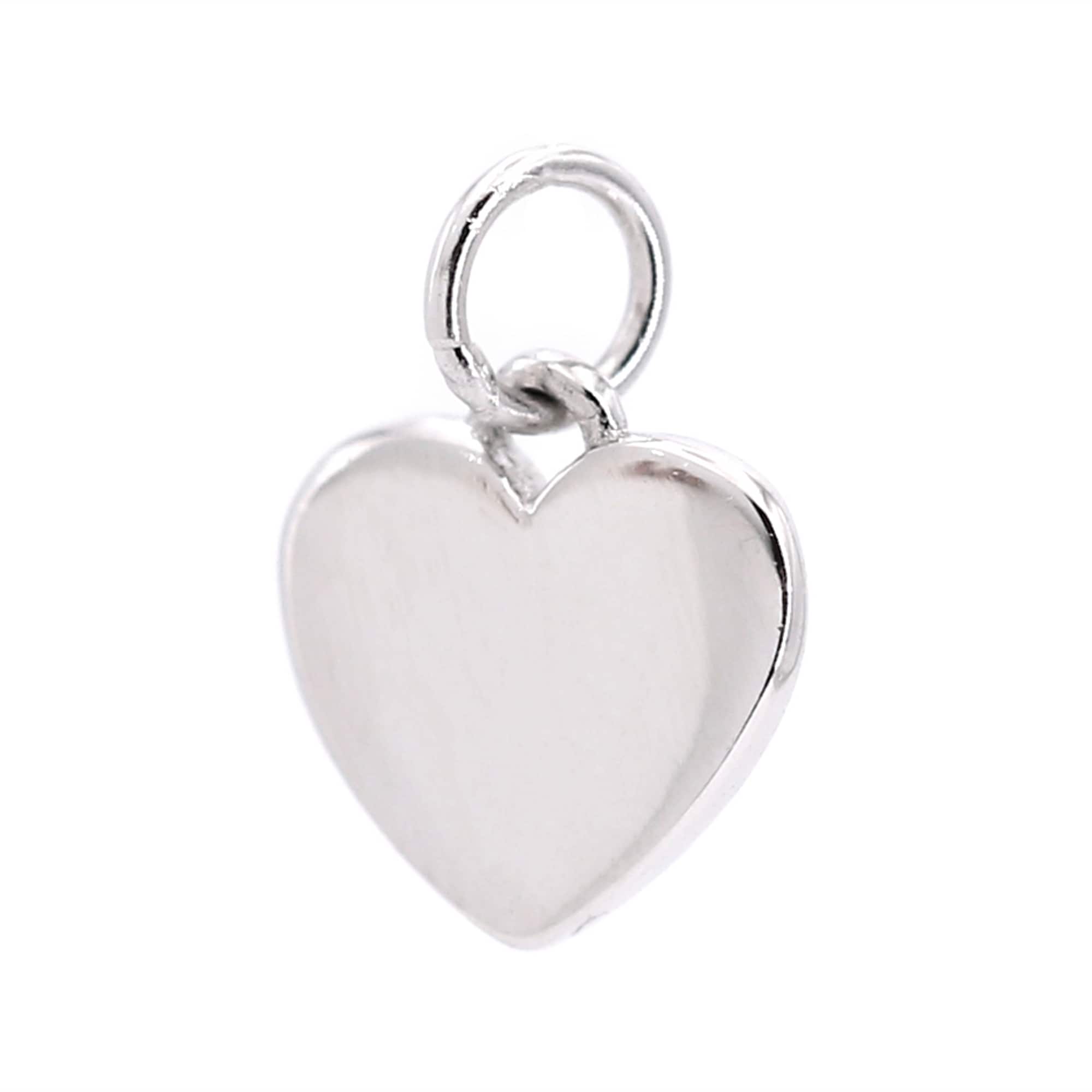 Sterling Silver Heart Icon Charm by Bead Landing™